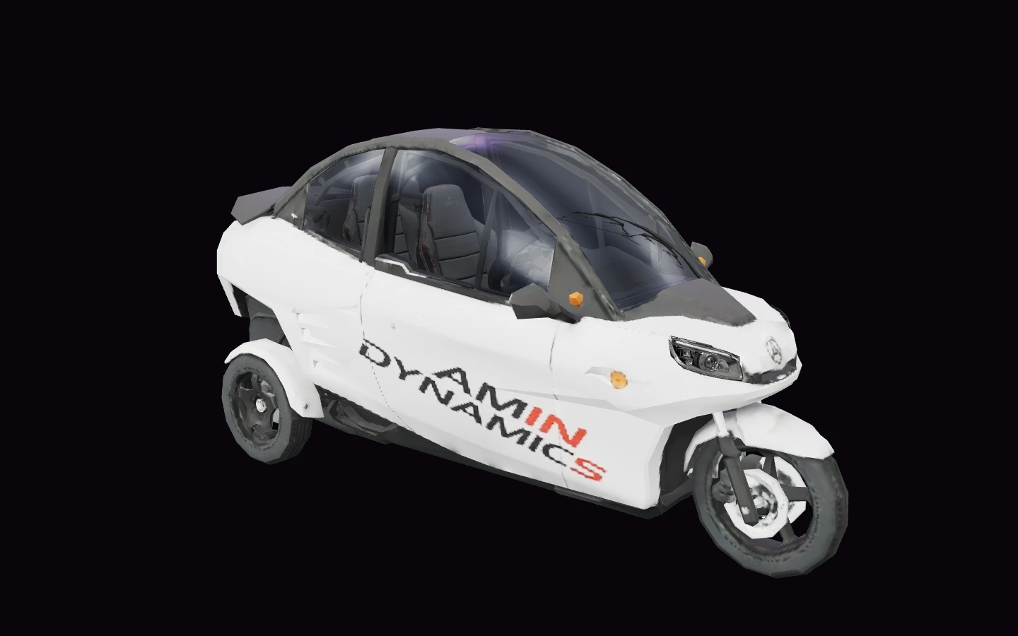 Amin Dynamics vehicle in the DPIX interactive presentation